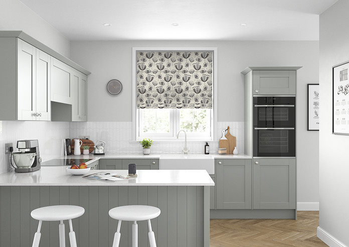Helix, Grey - Roman Blind - Image 5